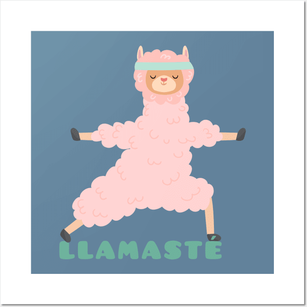 Llamaste Wall Art by FunUsualSuspects